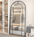 Arched Full Length Mirror, Oversized Floor Length Standing Mirrors, Large Body by ZMYCZ