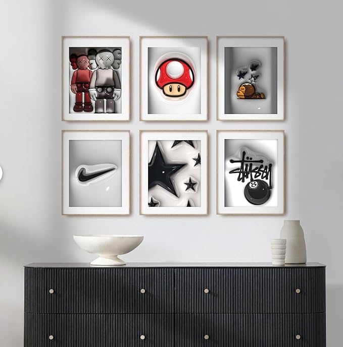 Hypebeast Posters Trendy Wall Decor Sneakerhead Room Decor - Image 3