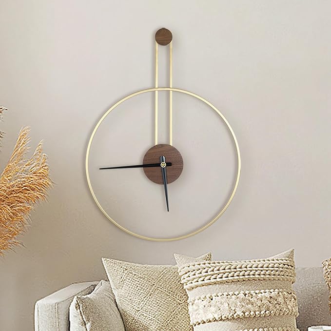 DRELIFAM Modern Wall Clock Large Wall Clocks by DRELIFAM