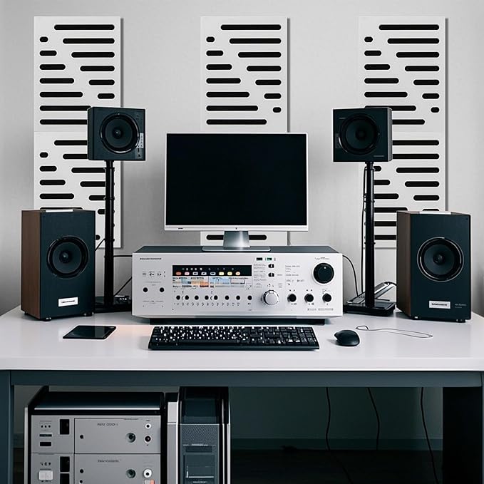 Art3d 6-Pack Self-Adhesive Soundproof Acoustic Panels - Image 3