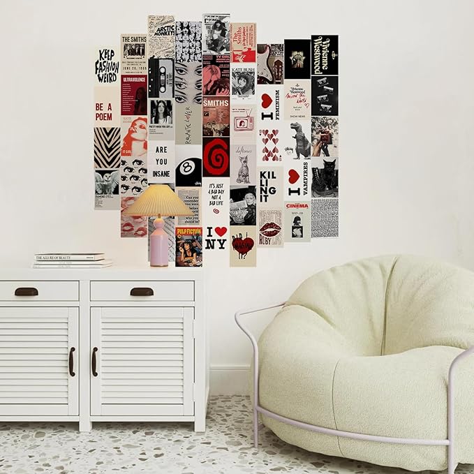 KBKBART 50Pcs Downtown Girl Room Decor, Y2k Wall Art Prints - Image 3