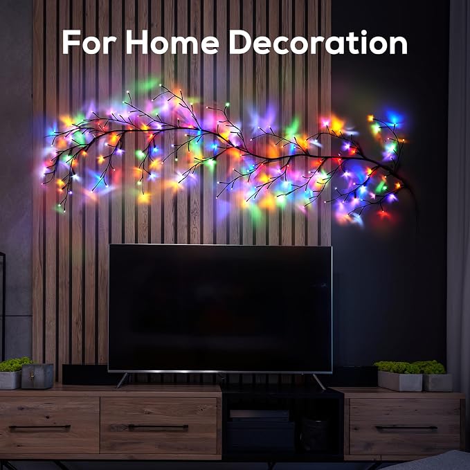 Enchanted Willow Vine Lights for Home Decor - Image 2