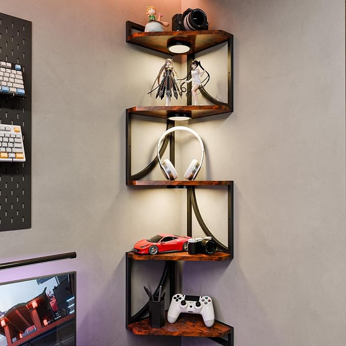 HAAYOT Corner Shelf Wall Mounted - Image 6
