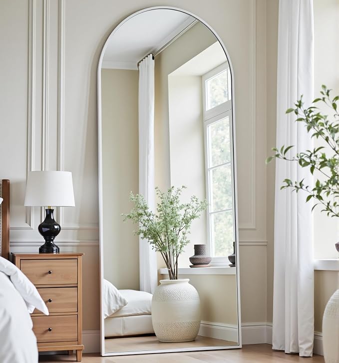 Dewfig Full Length Mirror, Full Body Mirrors by YourSpacePerfectlyReflected