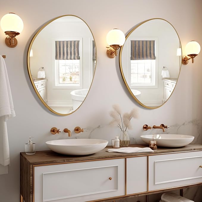 WallBeyond Asymmetrical Mirror, Irregular Wall Mirror, Unique Wall Mirrors - Image 3