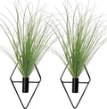 Hanging Planters with Artificial Plants by YESKY
