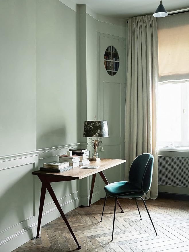 Dimoon 236''x23.6'' Green Peel and Stick Wallpaper Contact Paper Modern Self - Image 9