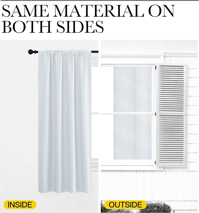 NICETOWN Blackout Curtain Panels - Image 5