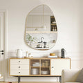 Irregular Wall Mirror Asymmetrical Mirror, Decorative Modern Mirror, Tempered by BOMINICA
