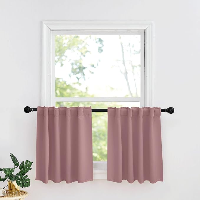 RYB HOME Small Window Curtains - Image 2