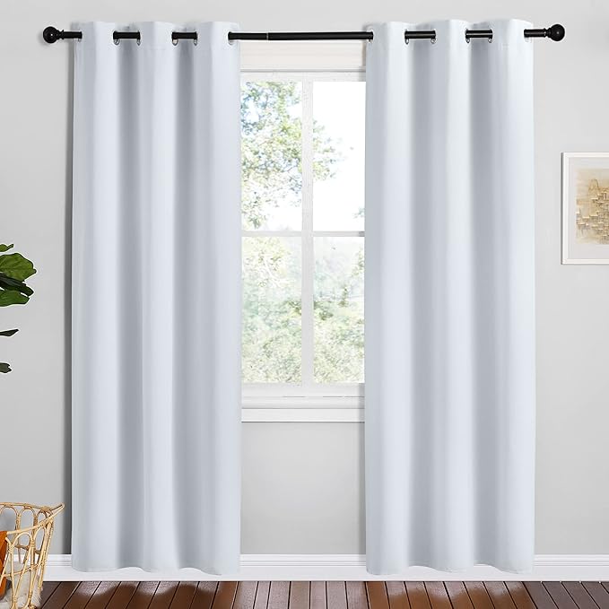 NICETOWN Room Darkening Draperies Curtains Panels, 2 Panels, 42 by 78, Window by NICETOWN