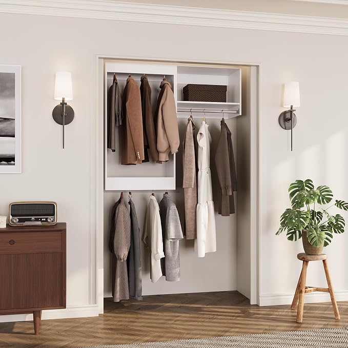 ROOMTEC Modular Closet System, Wooden Tower - Image 8