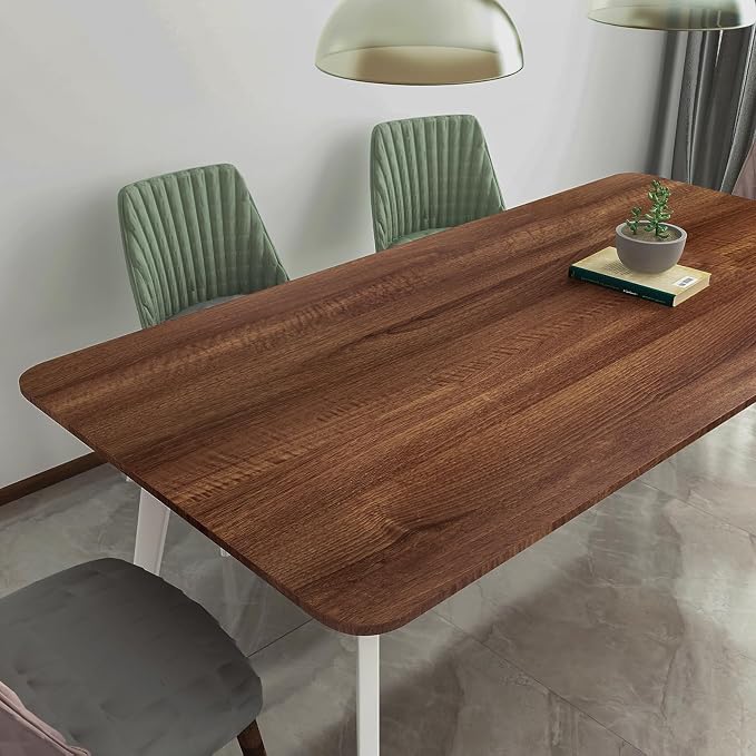Walnut Wood Grain Contact Paper Peel and Stick Wood Wallpaper 24x78 inch Dark - Image 9