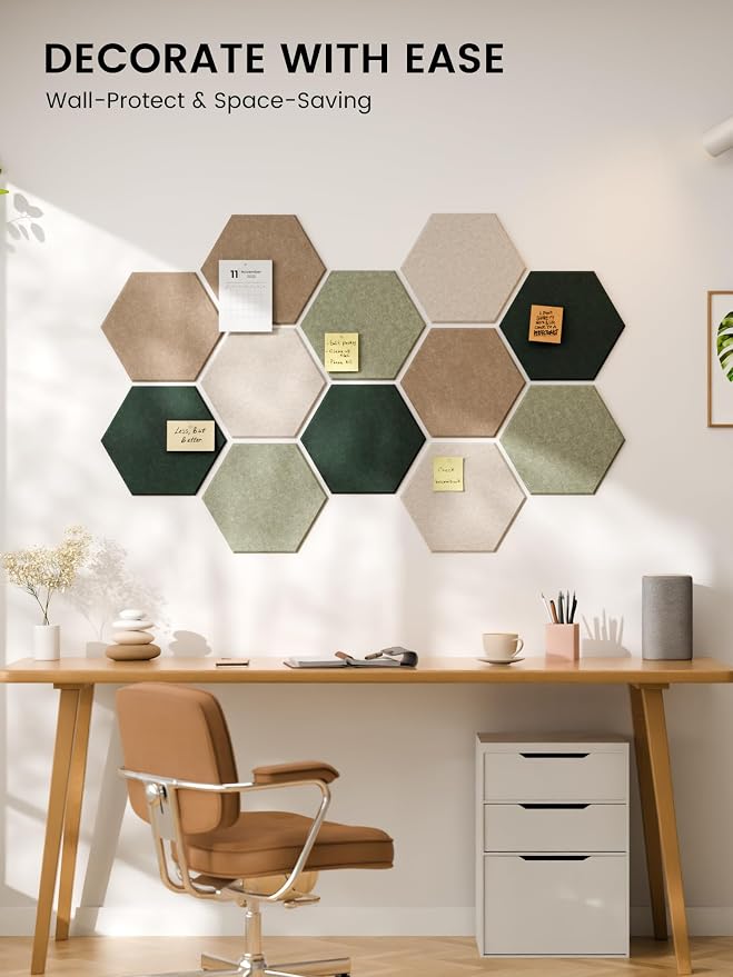 Fluxynara Hexagon Cork Board Alternative - Image 4