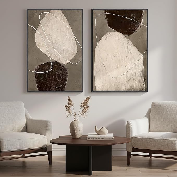 Framed Modern Abstract Wall Art - Image 8