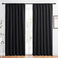 NICETOWN Black Blackout Curtain Blinds by NICETOWN