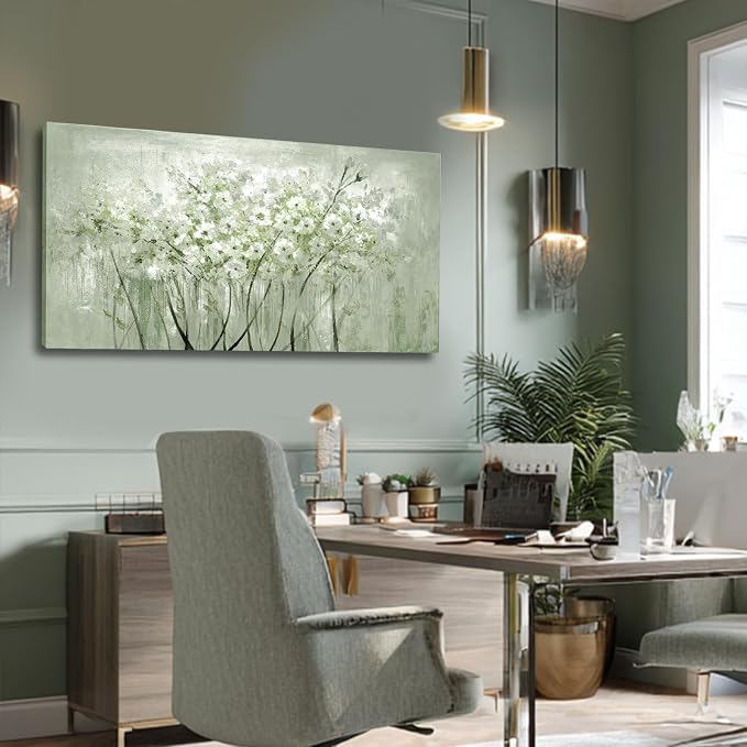 Modern Botanical Canvas Wall Art - Image 4