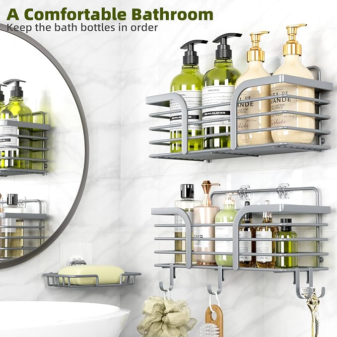 Yougai Shower Caddy, Shower Organizer - Image 3