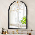 Arch Bathroom Mirror, Wall Mounted Mirror, Living Room 20"x16" by HLFMVWE