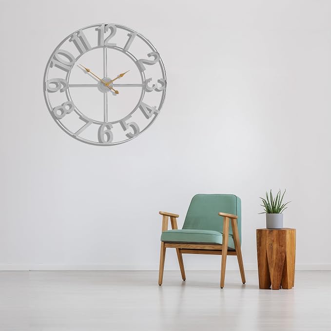 Sorbus Large Wall Clock for Living Room Decor - Image 6