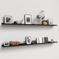 Boswillon 70.9 Inches Long Floating Shelves, 2 Set Modern Wall Shelf by Boswillon