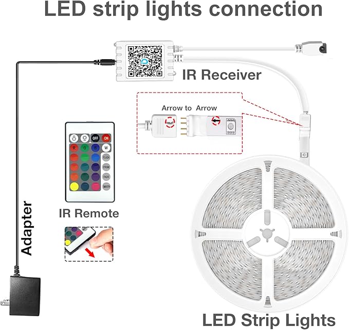 DAYBETTER Led Strip Lights 300 ft Color Changing Lights Strip - Image 5