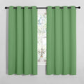 NICETOWN Froest Green Blackout Curtains 68 inches Length by NICETOWN