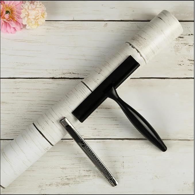 Peel and Stick Wallpaper with Tools 17.7" X 393" by Abyssaly