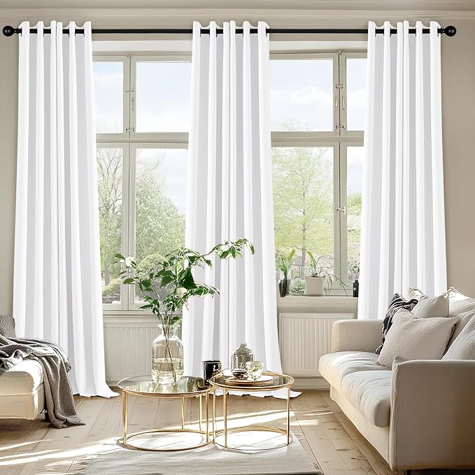 MIULEE Blackout Curtains for Bedroom Living Room 2 Panels, Thermal Insulated - Image 6