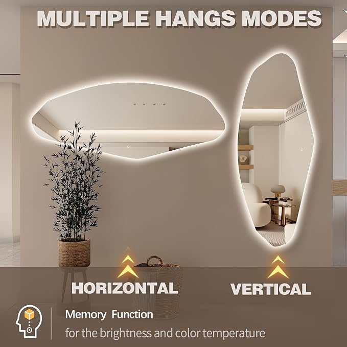 Led Mirror Full Length, Frameless Long Mirrors - Image 5