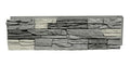 GenStone Faux Stacked Stone Panel 41" x 11.25" in Northern Slate Color by GenStone