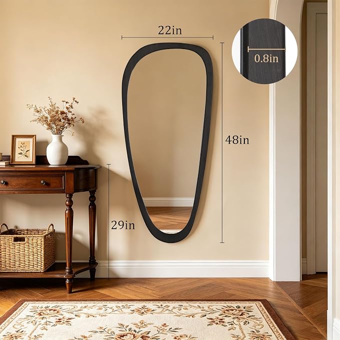 WallBeyond Asymmetrical Irregular Wall Mirror, Decorative - Image 4