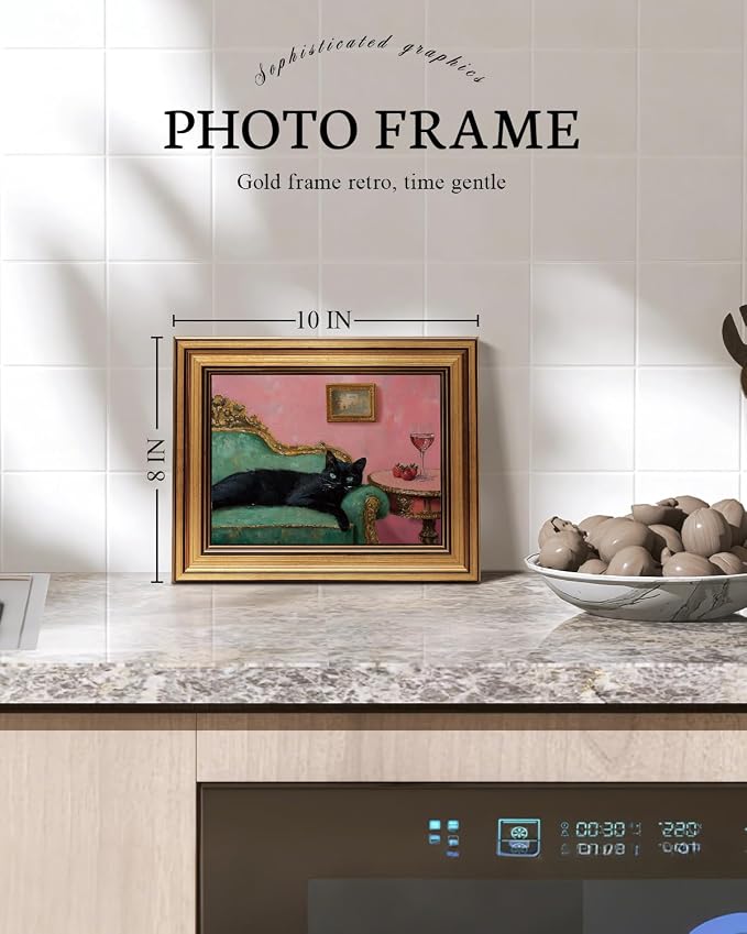 VIYYIEA Vintage Gold Framed Wall Art - Image 2
