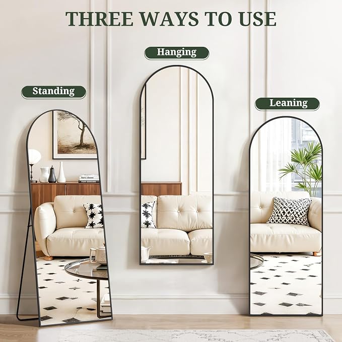 Mirror Full Length 59"x16" Full Body Floor Mirror - Image 6