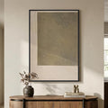 Framed Neutral Abstract Wall Art, Modern Beige and Taupe Canvas Prints by Cuspin