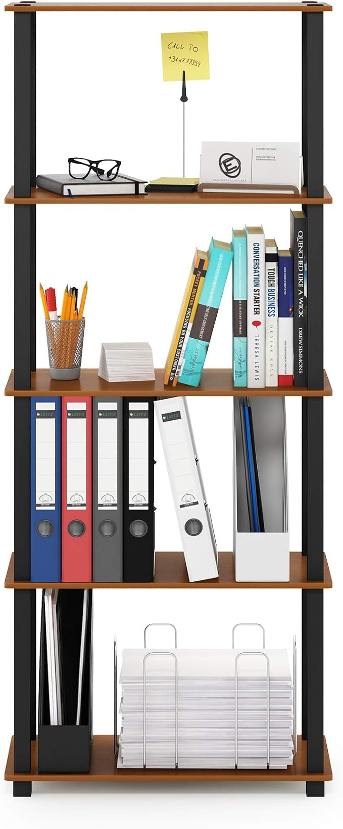 Furinno Turn-N-Tube 5-Tier Multipurpose Shelf / Display Rack / Storage Shelf / - Image 4