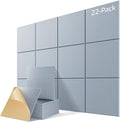 22 Pack Self-Adhesive Acoustic Panels, Soundproof Wall Panels by Lebenforce
