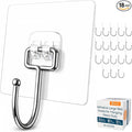GLUIT Adhesive Large Wall Hooks by GLUIT