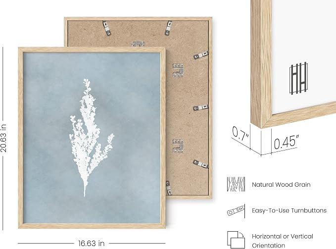 HAUS AND HUES Floral Wall Art - Image 3