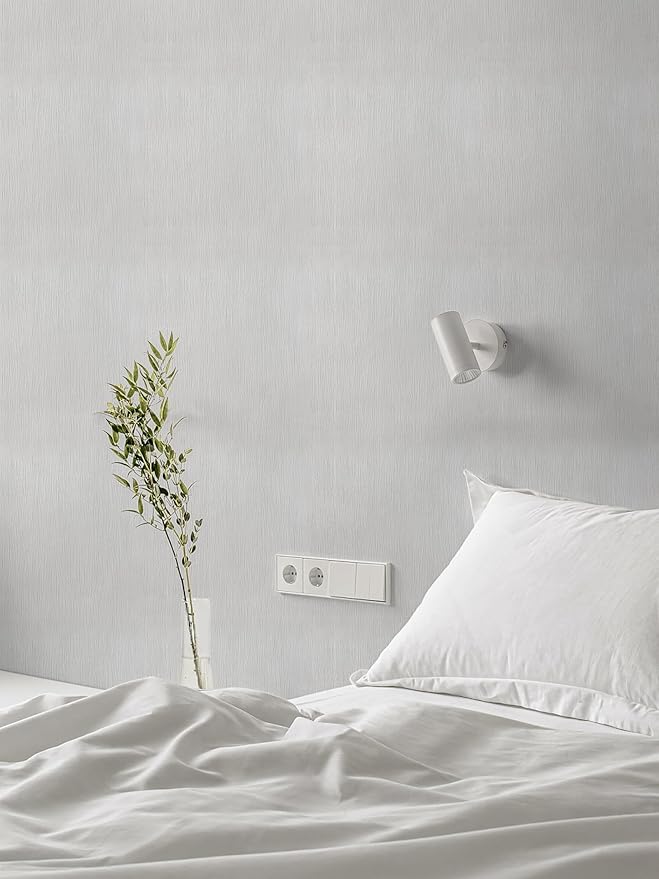 Heroad Peel and Stick Wallpaper Wood Contact Paper Wood Wallpaper Light Grey - Image 8