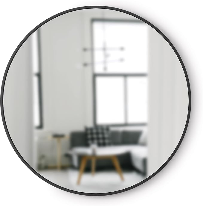 Umbra Hub Round Wall Mirror by Umbra