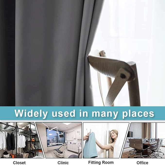 RYB HOME Blackout Curtains 108 inches Long - Image 3