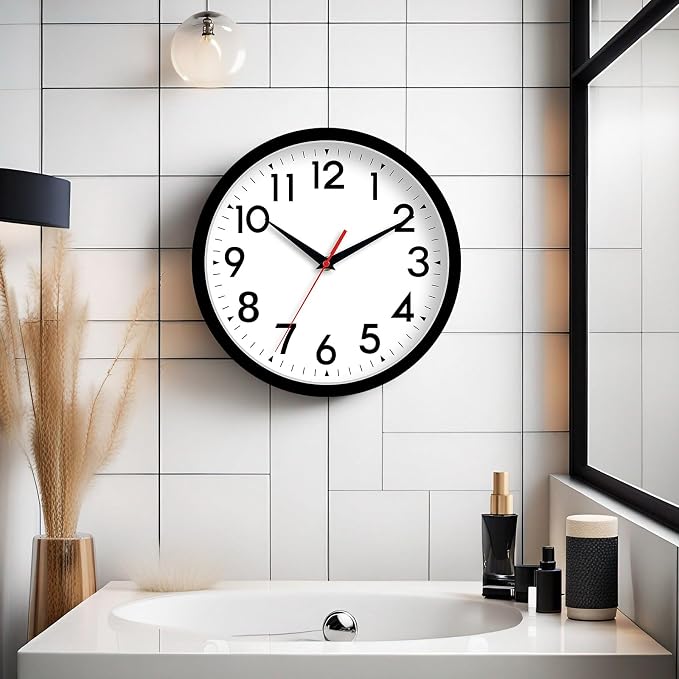 DAXSMY 14 Inch Wall Clock Large Battery Operated Big Silent Non Ticking Analog - Image 5