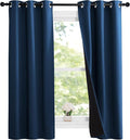NICETOWN 100% Blackout Short Curtains by NICETOWN