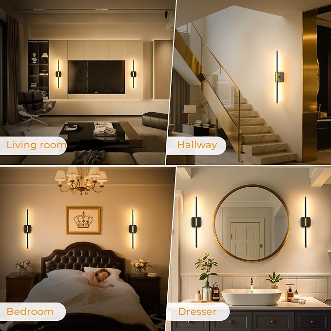 GvvooHome Battery Operated Wall Sconce Detachable 360°Rotate, Wireless Wall - Image 8