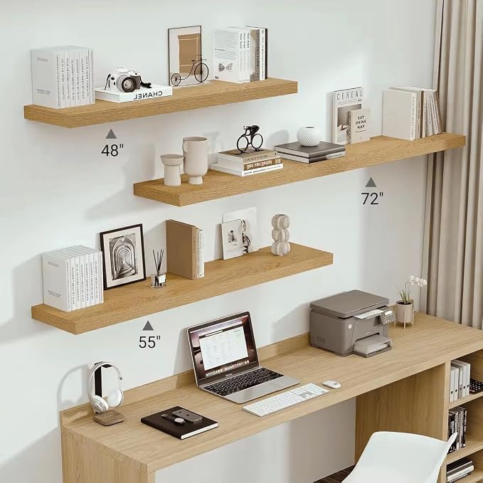 Vivelove 12" Deep Floating Shelves - Image 7