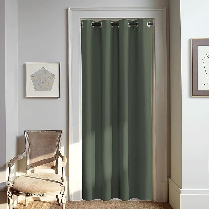 NICETOWN Blackout Curtain Window Treatment Thermal Curtain Solid Grommet Room by NICETOWN