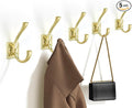 TUNNY 5 Pack Antique Design Wall Hanging Coat Hooks by TUNNY
