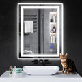 30"x24" LED Bathroom Mirror by INFINIGLASS
