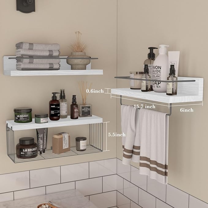 PopiShelves Bathroom Shelves Over Toilet - Image 3